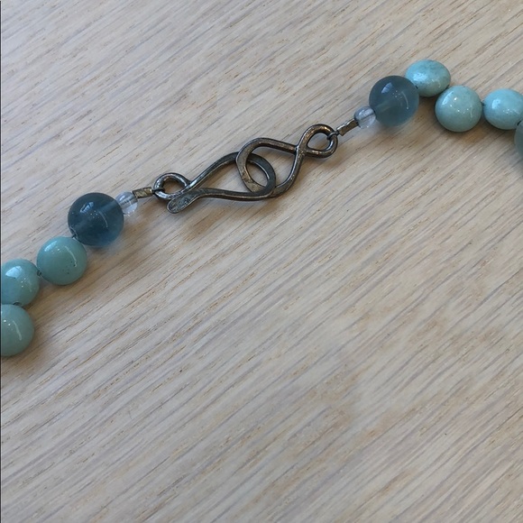 Henri Bendel style long glass bead necklace - Picture 4 of 8